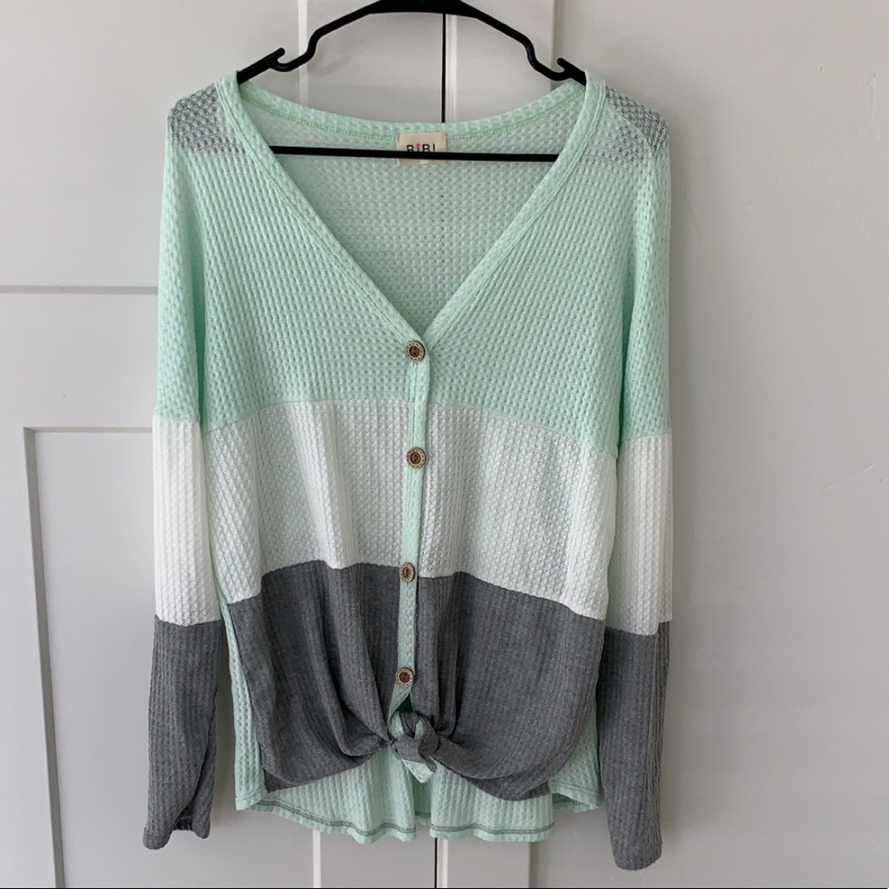 Knotted sweater